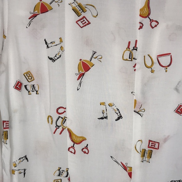 Anthropologie conversations limited edition blouse - Picture 9 of 11